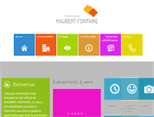 Tablet Screenshot of maubert-fontaine.com